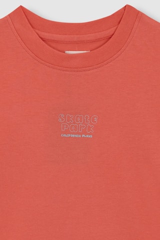 T-shirt - Koraalrood