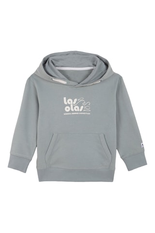 Fleece Sweater met Capuchon - Blauw