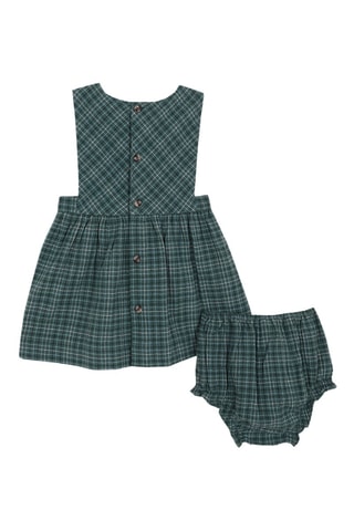 Jurk en Bloomer - Zwart en groen