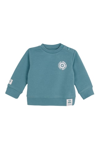 Fleece Sweater - Turquoise