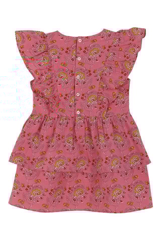 Jurk met Ruches - Roze