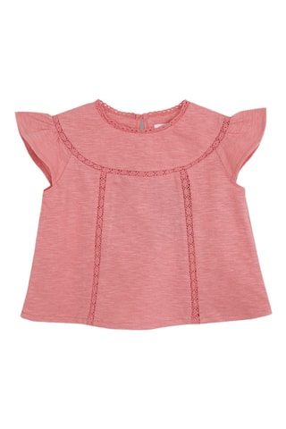 T-shirt - Koraalrood