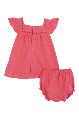 Jurk en Bloomer - Roze