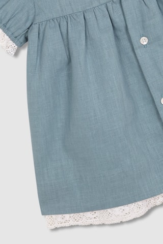 Linnen Jurk en Bloomer - Groen