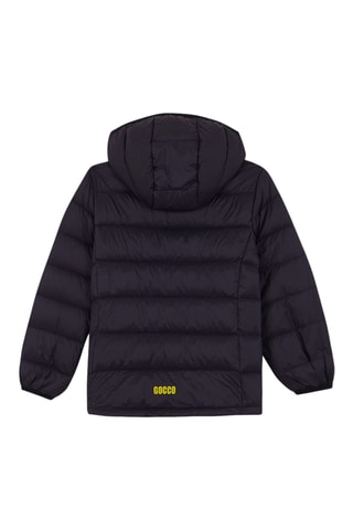 Gewatteerde Jas met Capuchon - Marineblauw