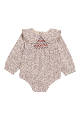 Rompertje - Wit, blauw en grijs