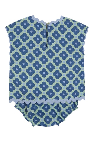 Jurk en Bloomer - Groen