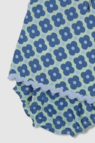 Jurk en Bloomer - Groen