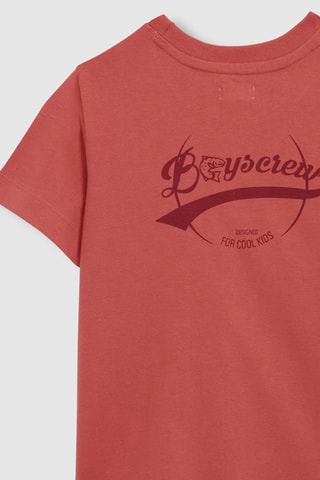 T-shirt - Koraalrood