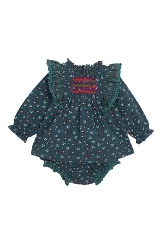 Jurk en Bloomer - Groen