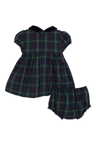 Jurk en Bloomer - Blauw en groen