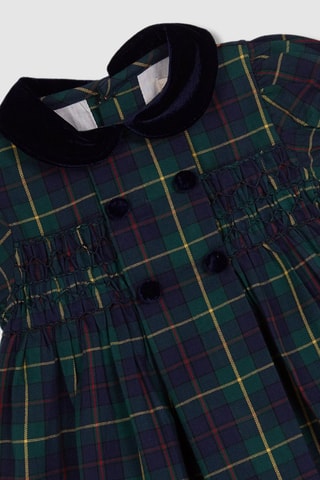 Jurk en Bloomer - Blauw en groen