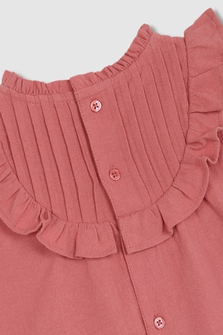 Jurk en Bloomer - Koraalrood