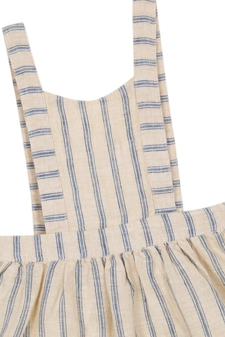 Robe et bloomer en lin - Beige