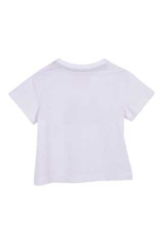 T-shirt - Wit en blauw