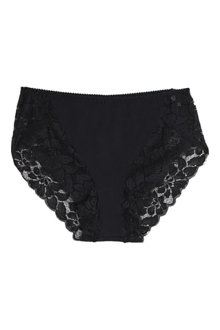 Hipster Hoge Taille - Zwart