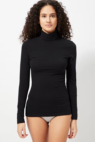 Jersey fino - Negro