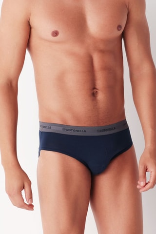 2 Slips - Blauw en Grijs