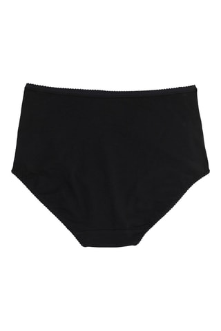 Culotte taille haute - Noir