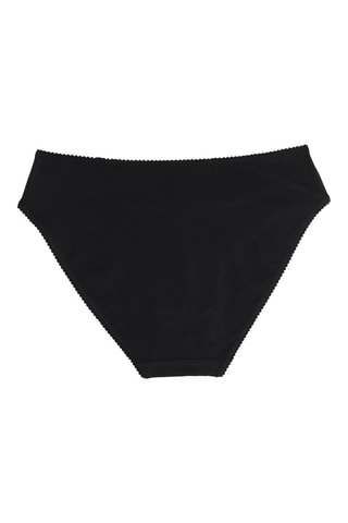 Culotte taille haute - Noir
