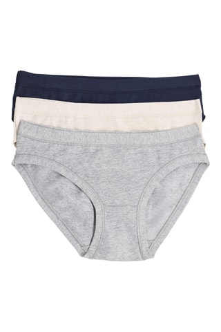 3 Slips - Zwart en Grijs