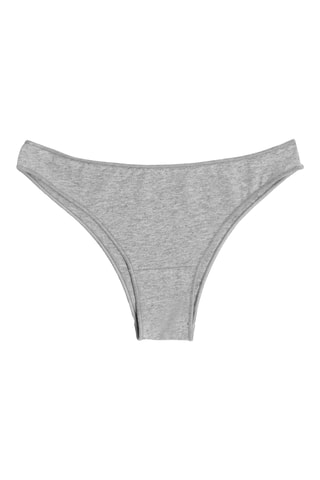 3 tangas - Bleu marine et gris