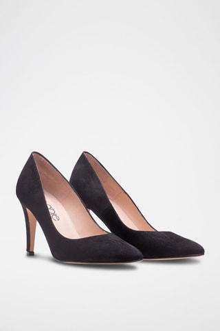 Décolleté in pelle Adrienna - Nero