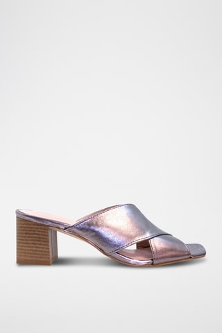 Sandali con tacco - Grigio