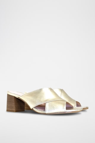 Sandali con tacco - Argentato