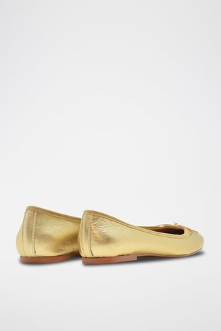 Ballerine in pelle Mariane - Dorato