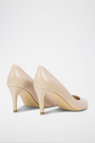 Décolleté in pelle Otilia - Beige