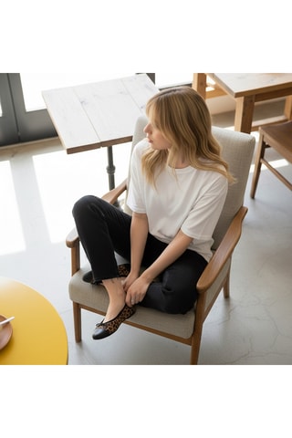 Ballerine in pelle nappa - Giallo e nero