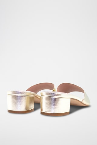 Sandali con tacco - Argentato