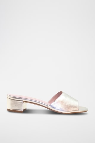 Sandali con tacco - Argentato