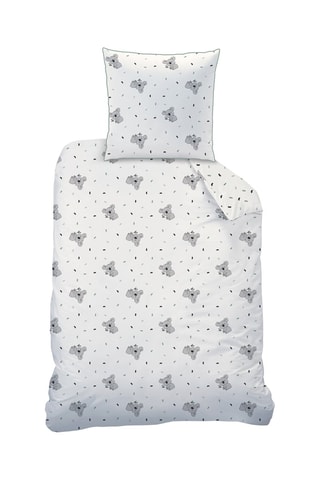 Parure copripiumino Koala - Bianco