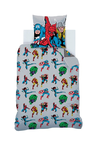 Parure copripiumino Avengers DC Comics - Multicolore