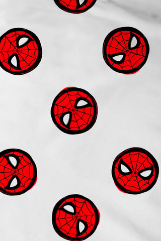 Parure copripiumino Spiderman Avengers Marvel - Bianco