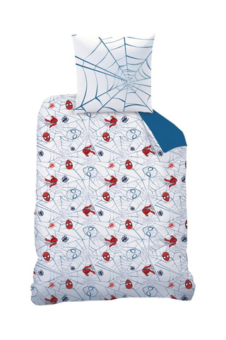 Parure copripiumino Spiderman Avengers Marvel - Blu