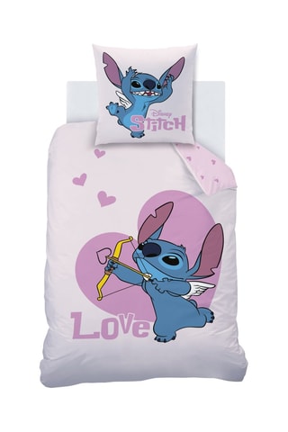 Parure copripiumino Lilo e Stitch Disney - Rosa