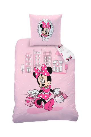Parure copripiumino Minni Disney - Rosa