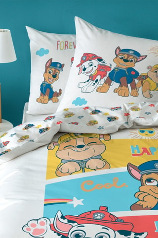Parure letto double face Paw Patrol - Bianco