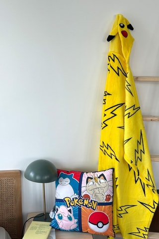 Plaid cappuccio Pokémon Fulmine - Giallo