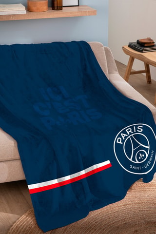 Plaid PSG - Navy - 125 x 150 cm