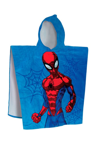 Mantella da bagno Spider-Man Avengers Marvel - Blu