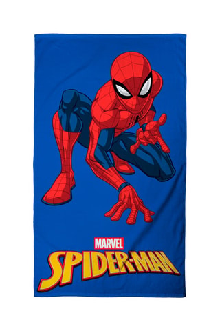 Telo mare Spider-Man Avengers Marvel - Blu e rosso - 70 x 120 cm