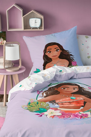 Parure de couette Vaiana Disney - Lilas