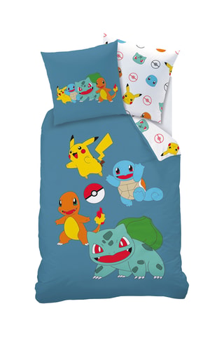 Parure de couette Pokemon - Bleu