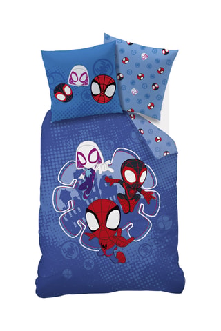 Parure de couette Spidey et ses Amis Extraordinaires - Bleu