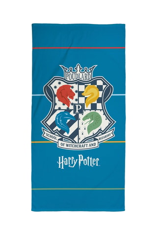 Drap de plage Harry Potter - Bleu pétrole