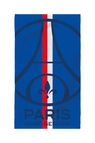 Drap de plage Paris Saint-Germain Football Club - Bleu cobalt